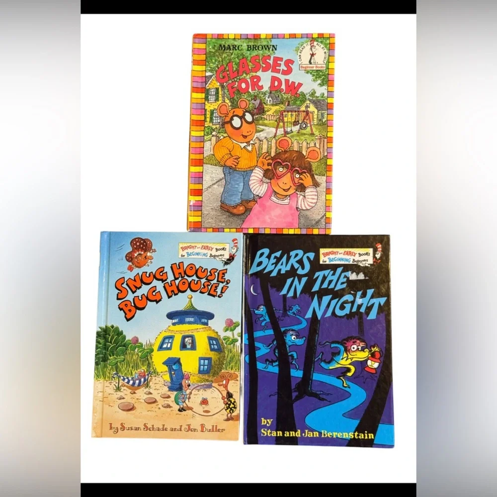 3 Dr. Seuss Books hardback